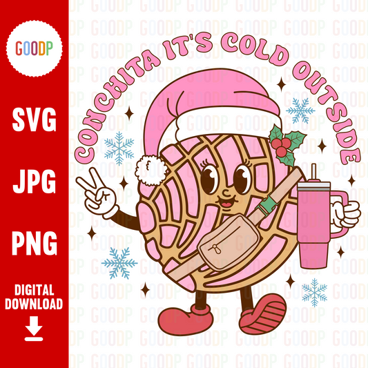 Conchita It'S Cold Outside Svg