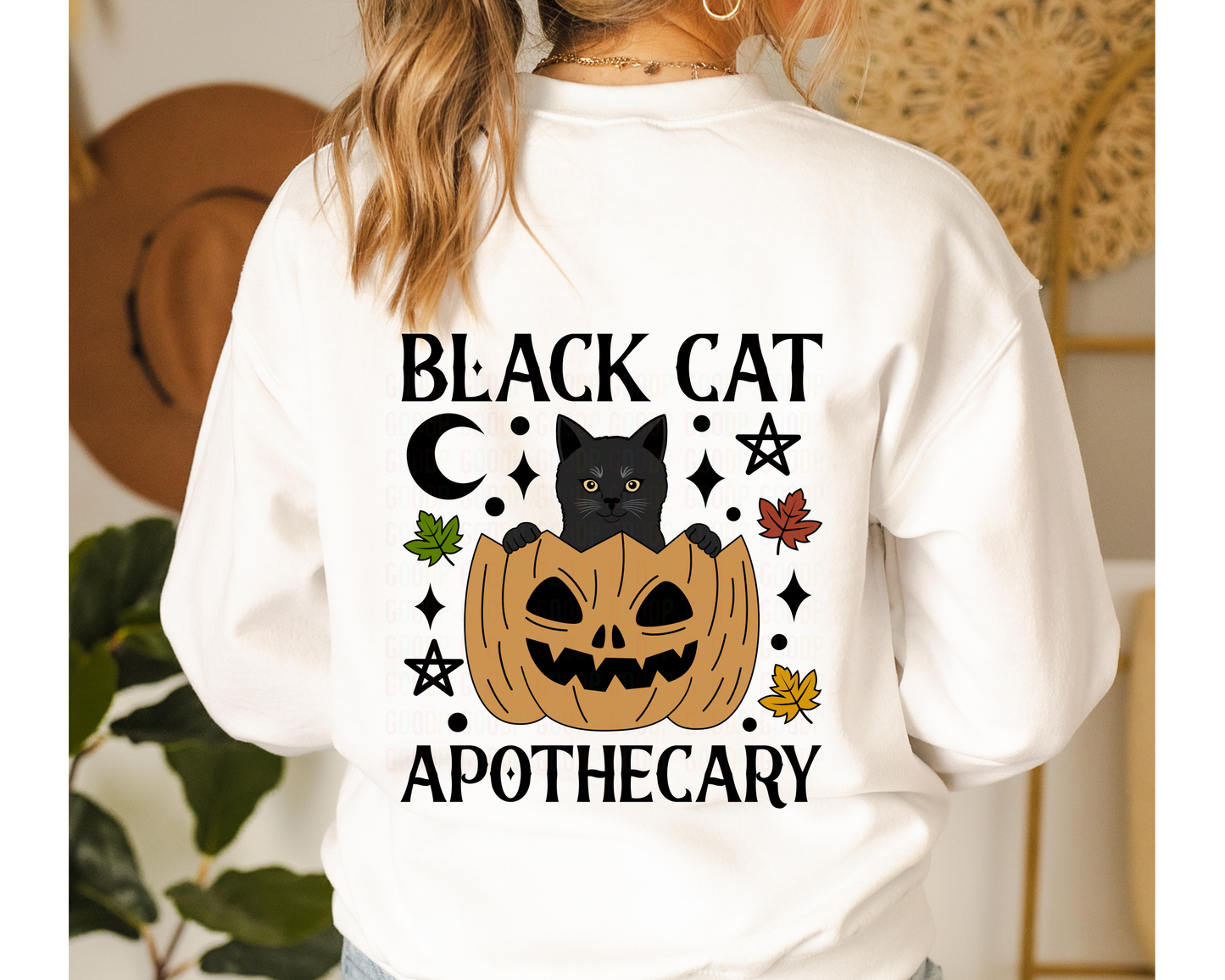 Black Cat Apothecary Svg