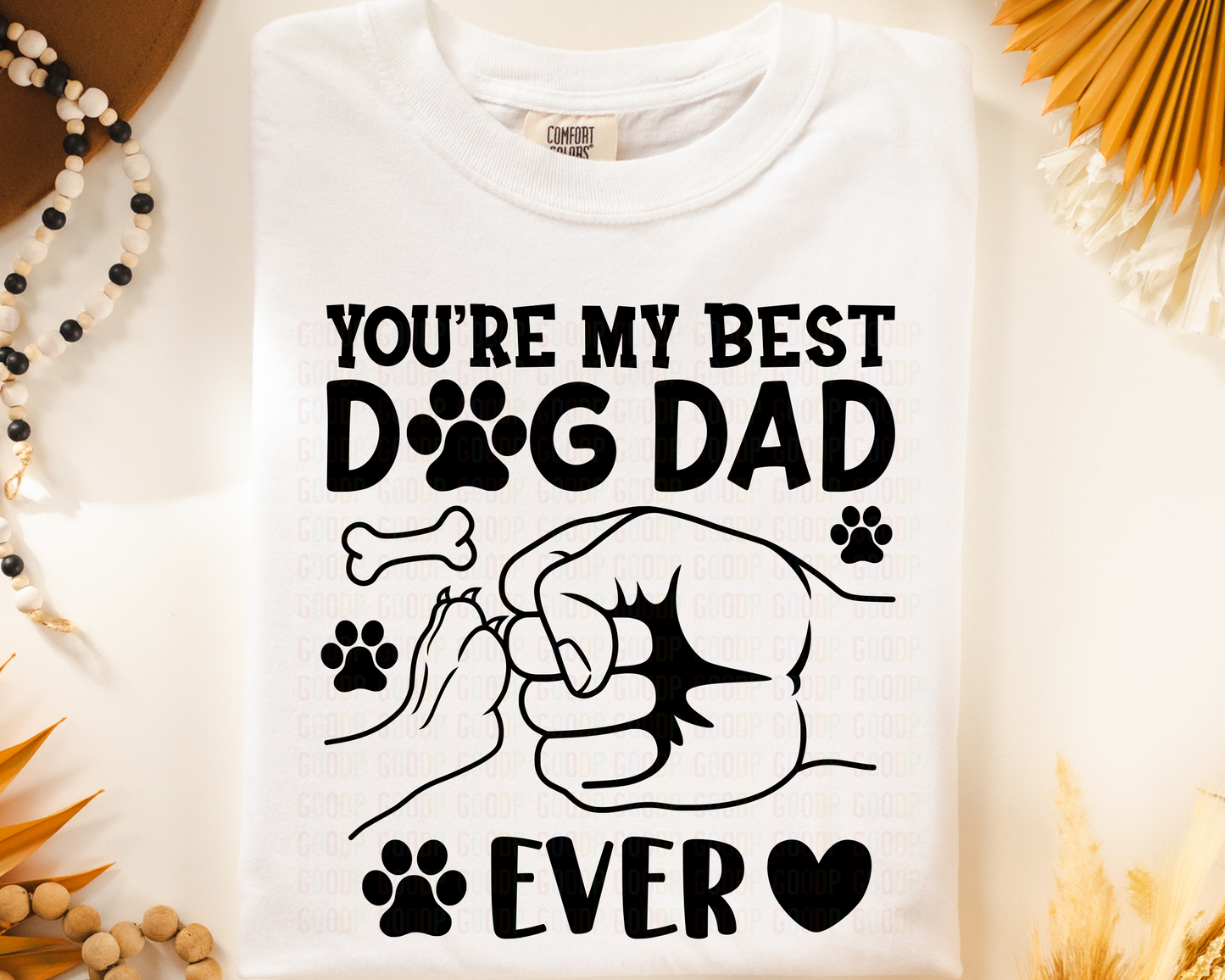 Best Dog Dad Ever Svg