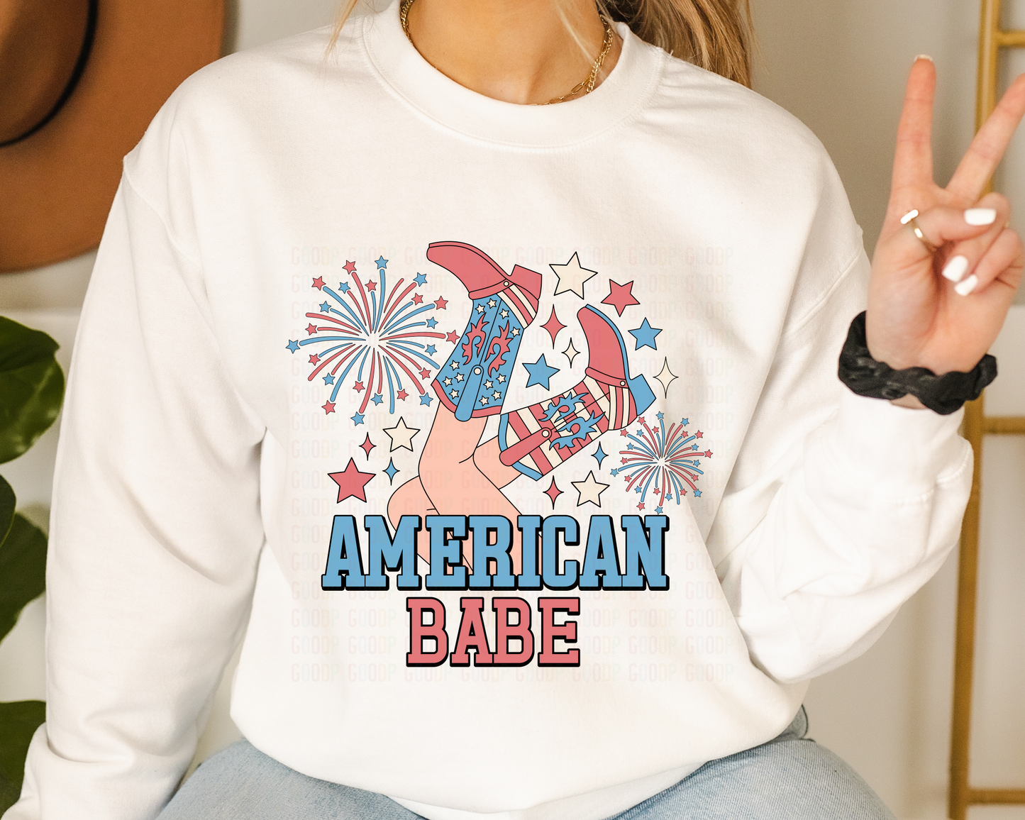 American Babe Svg