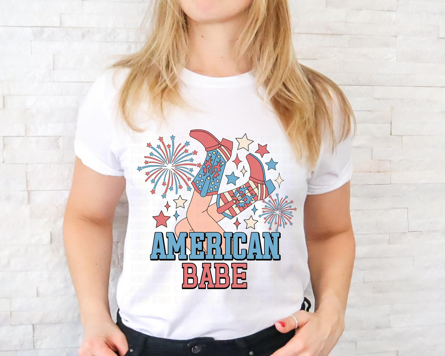 American Babe Svg