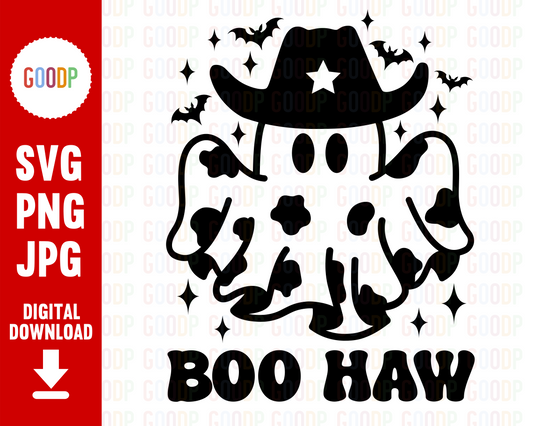 Boo Haw Svg