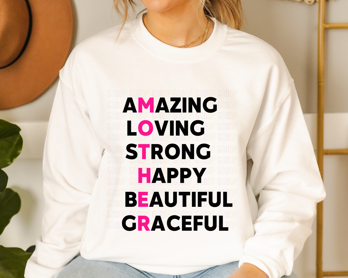 Amazing Loving Strong Happy Beautiful Graceful Svg