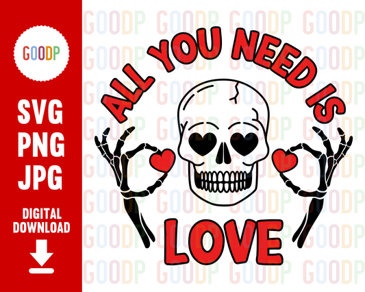 All You Need Is Love Svg